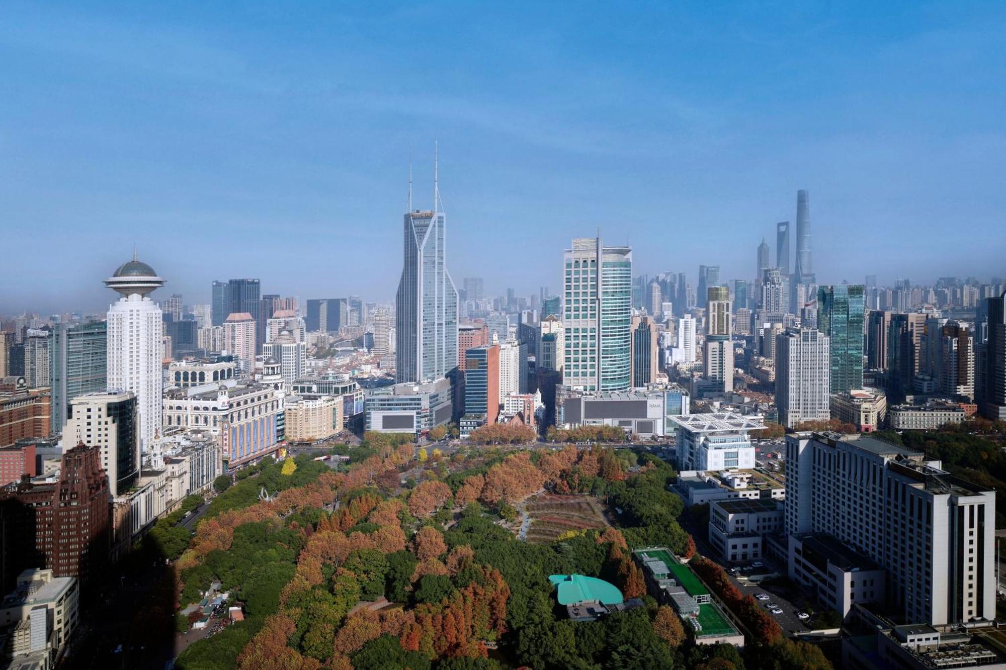 Jw Marriott Shanghai At Tomorrow Square Eksteriør billede
